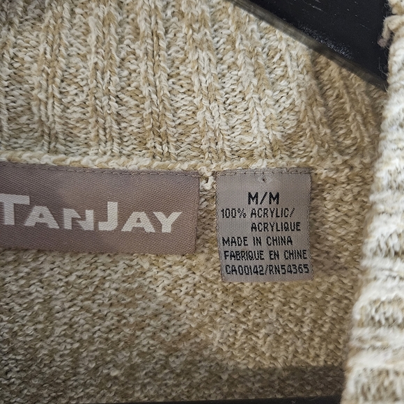 TanJay women's floral knit patchwork pullover sweater - Picture 5 of 10